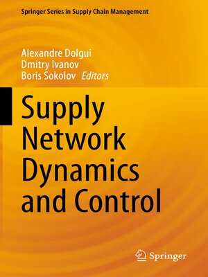cover image of Supply Network Dynamics and Control
